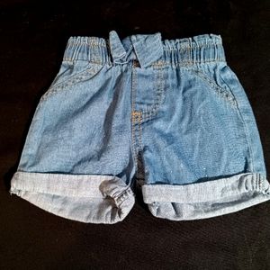 Cat & Jack New Born Girls Shorts
